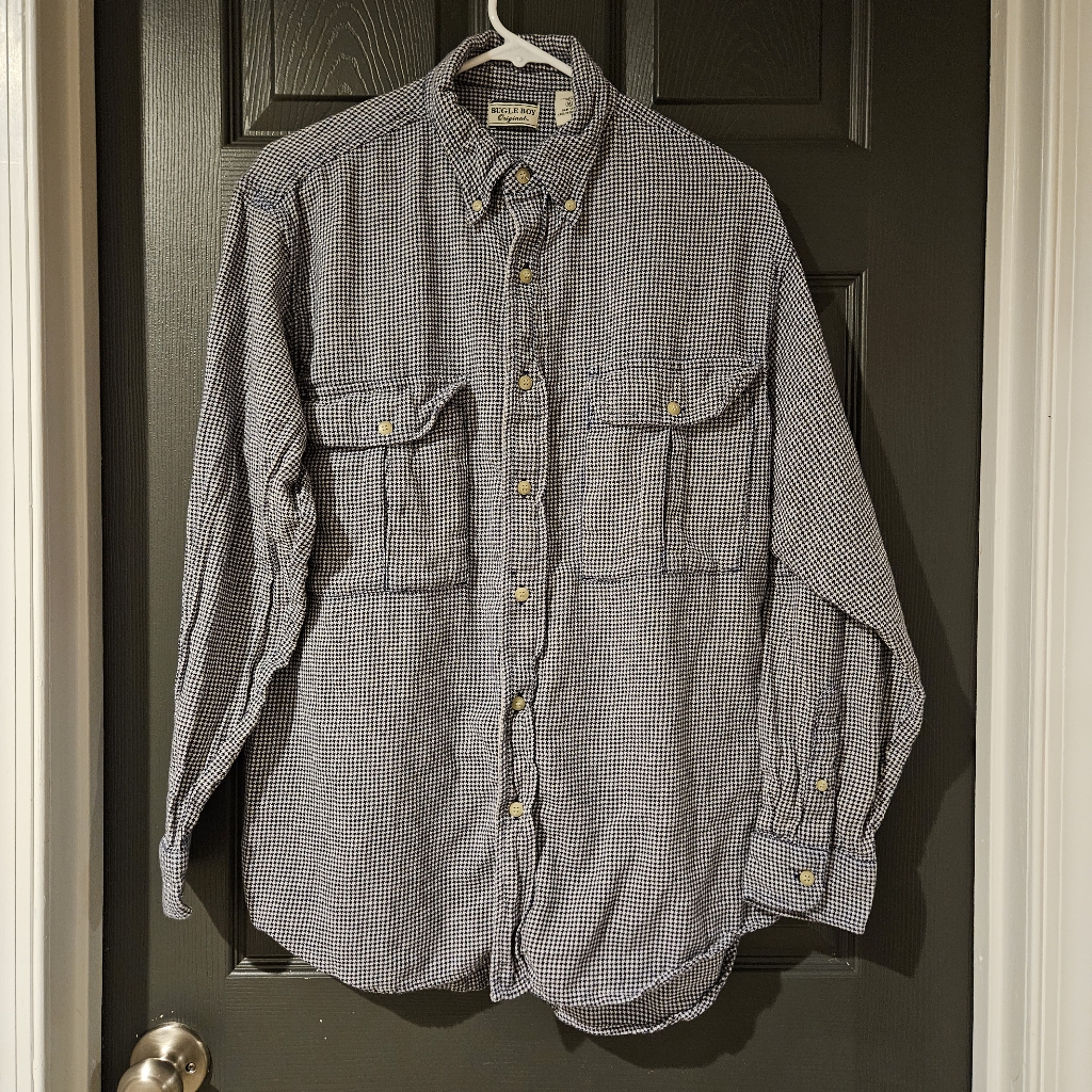 Vintage Bugle Boy Flannel